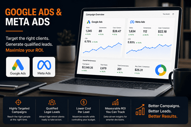 Google Ads and Meta Ads